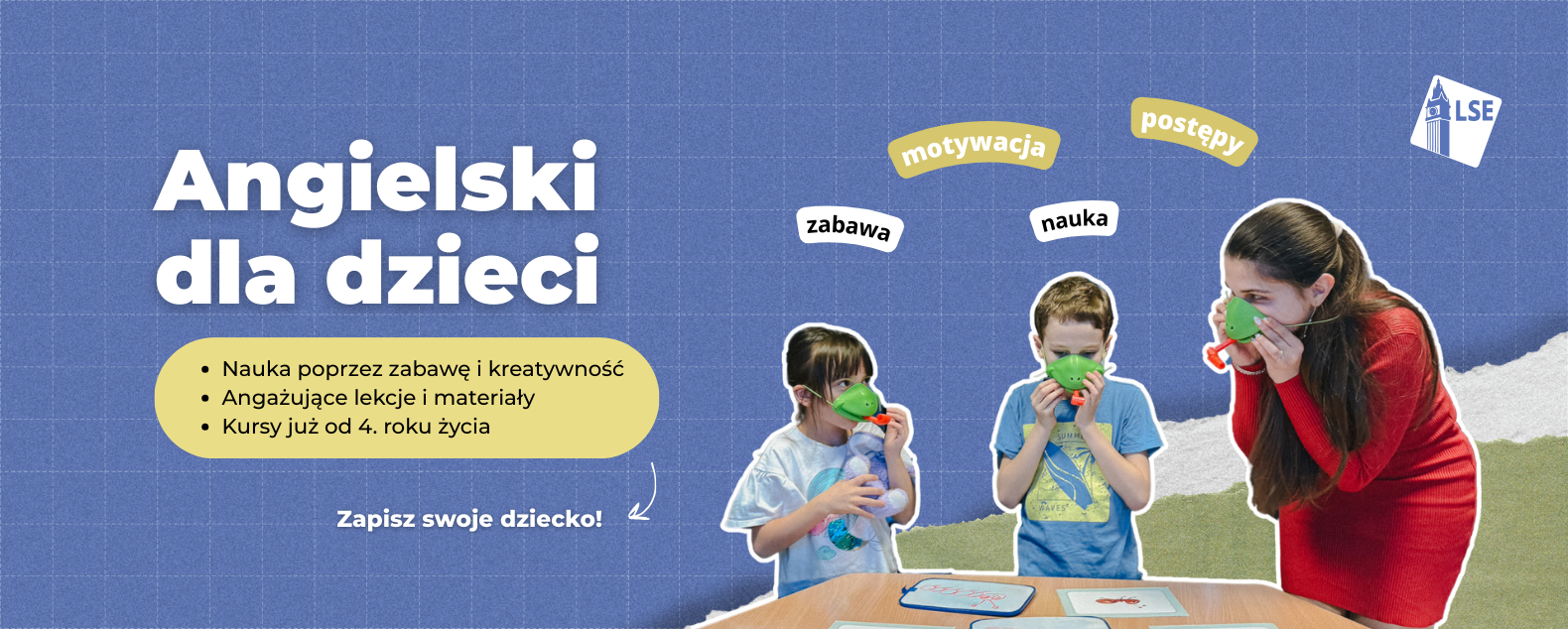 Angielski dla dzieci Skuteczna i ciekawa nauka dla dzieci w wieku 6-12 lat - jak tam zajęcia - kursy angielski Wrocław